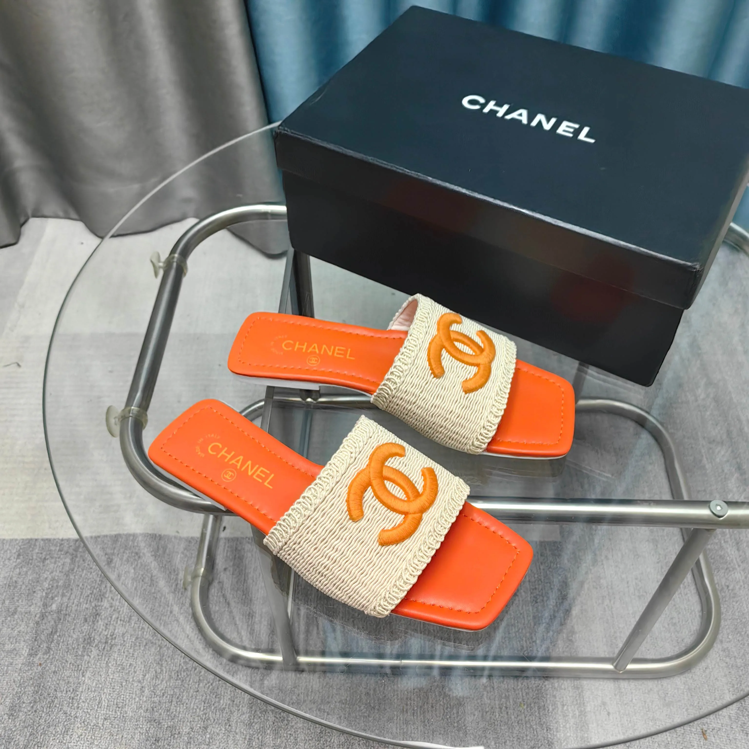 Шлепанцы Женские Chanel 5138