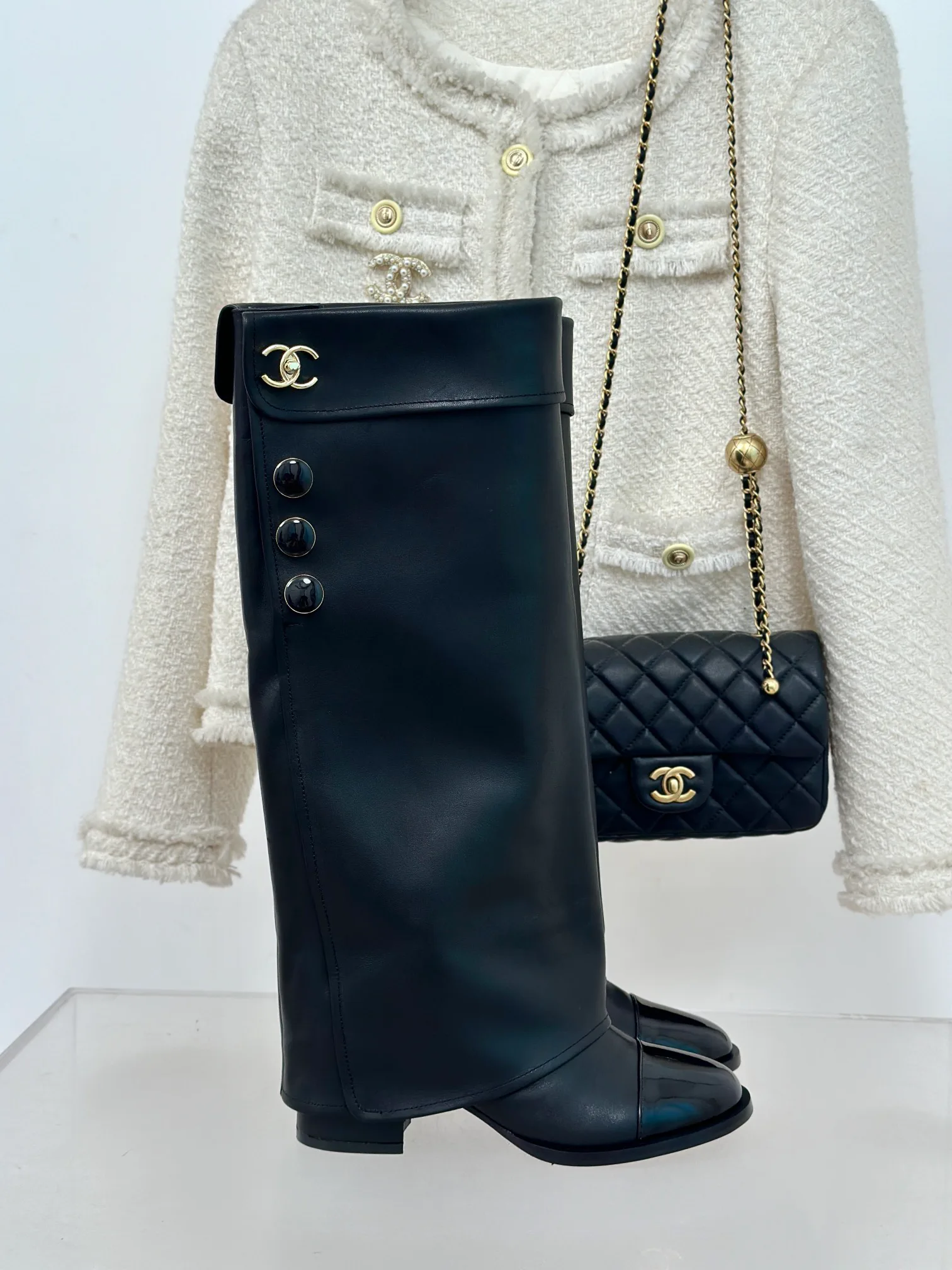 Сапоги Женские Chanel 18154387