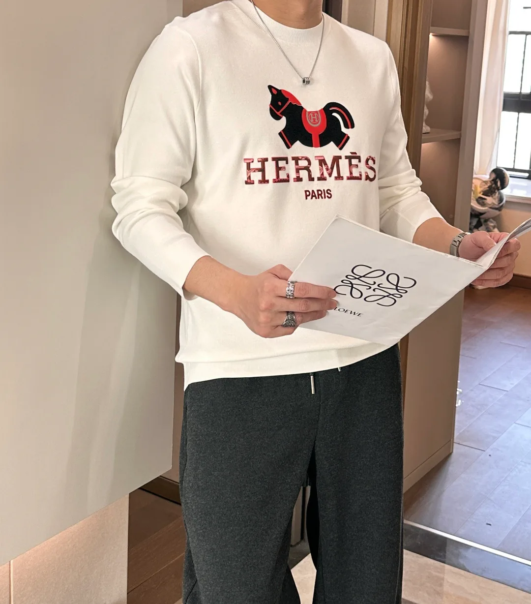 Джемперы И Свитеры Мужские Hermes 1882152