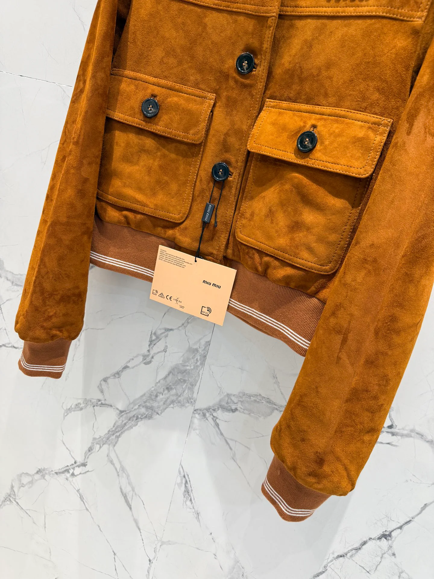 Кожаные Куртки И Дублёнки Женские Miu Miu 11310612