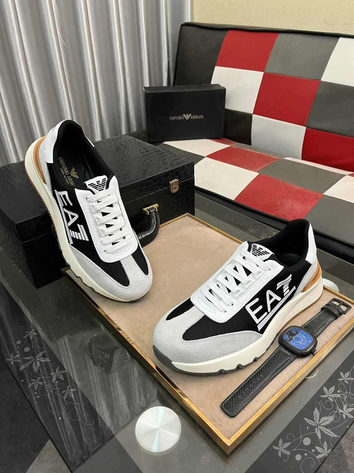 Кроссовки Женские Armani 267781