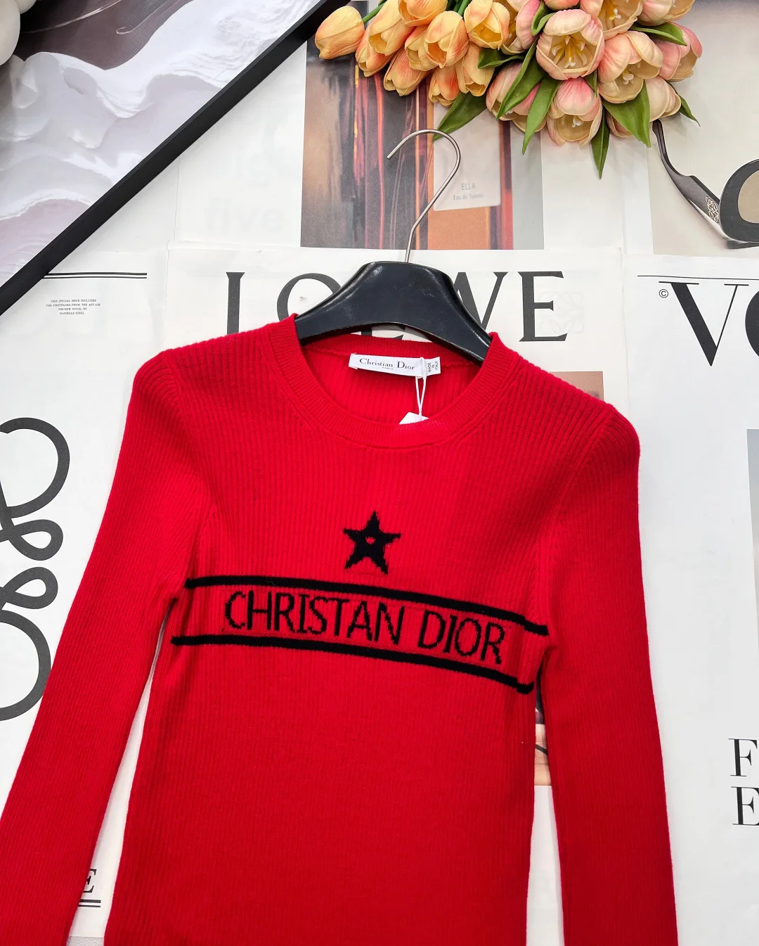 Лонгсливы Женские Christian Dior 6538137