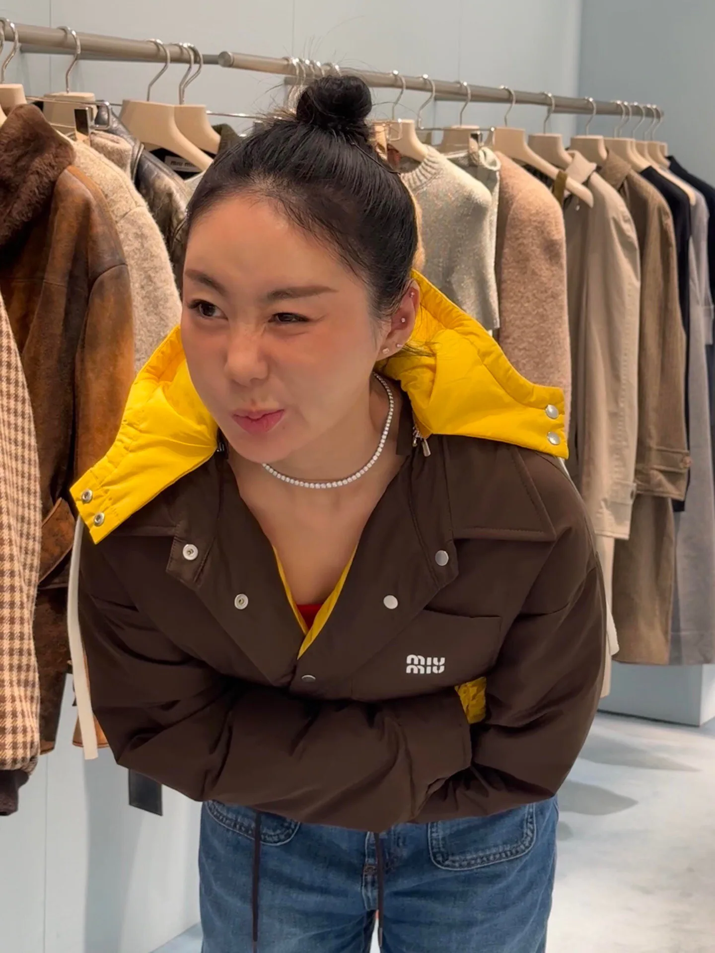 Куртки И Пуховики Женские Miu Miu 5211626