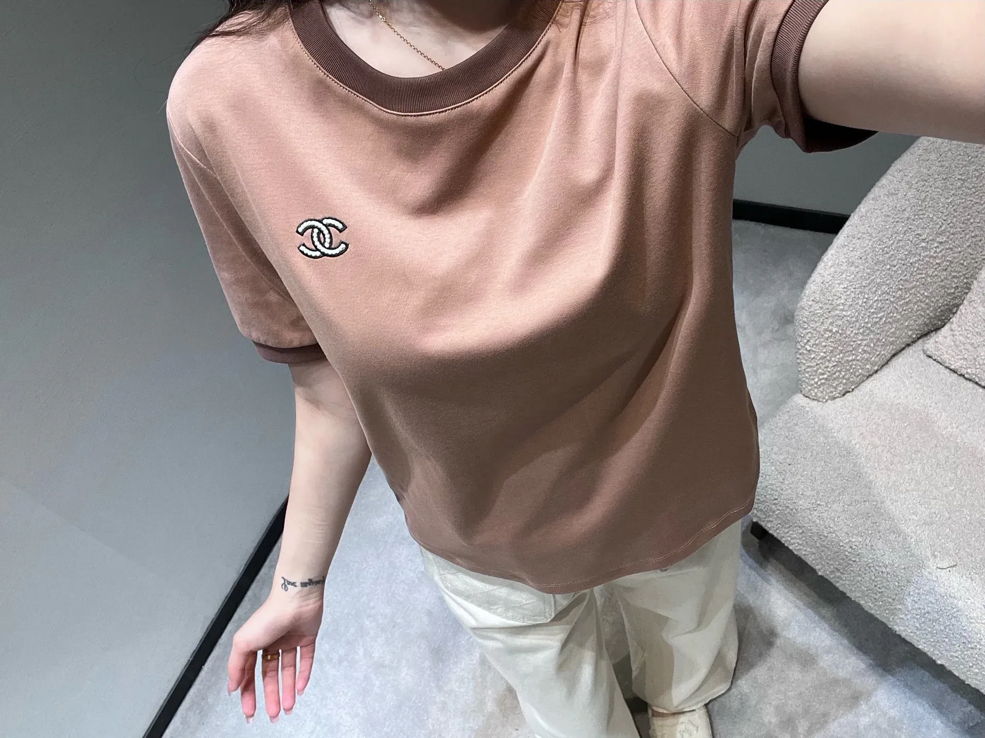 Футболки Женские Chanel 5414416