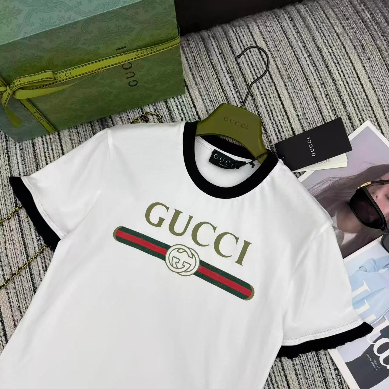 Футболки Женские Gucci 6278585