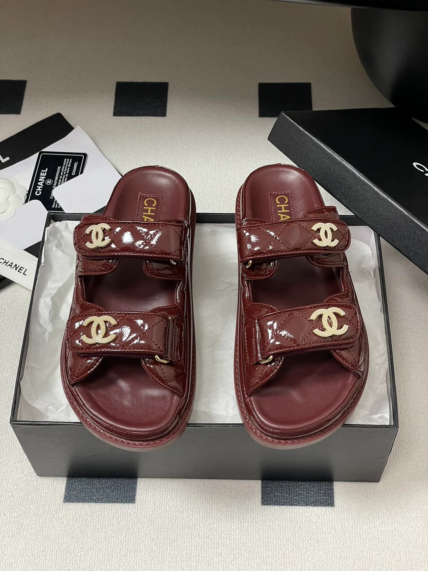 Шлепанцы Женские Chanel 28329