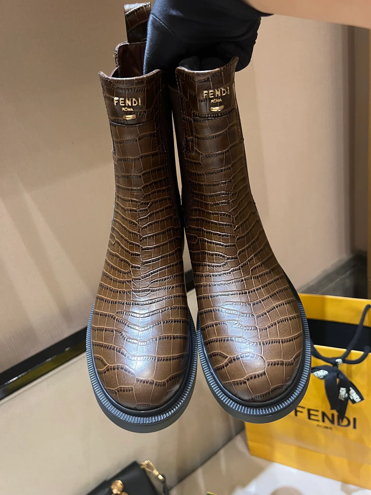 Ботинки Женские Fendi 97225