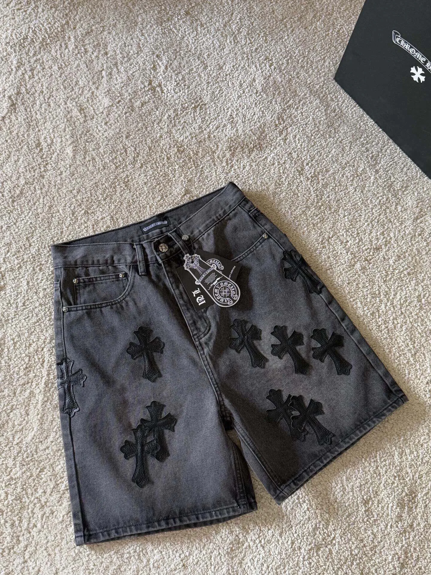 Джинсы Мужские Chrome Hearts 11869328