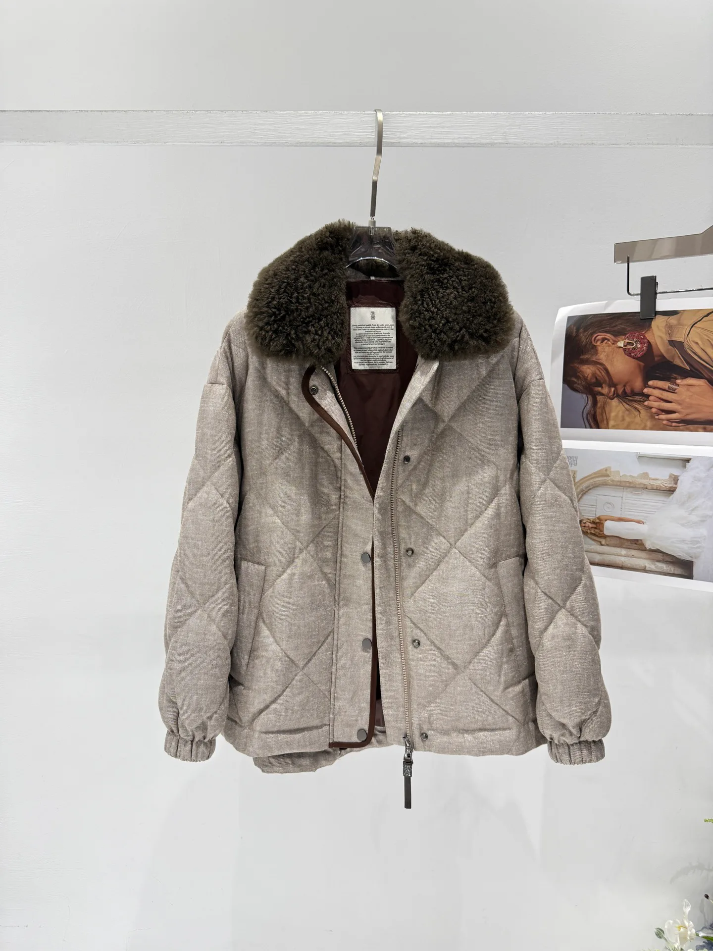 Куртки И Пуховики Женские Brunello Cucinelli 18082163