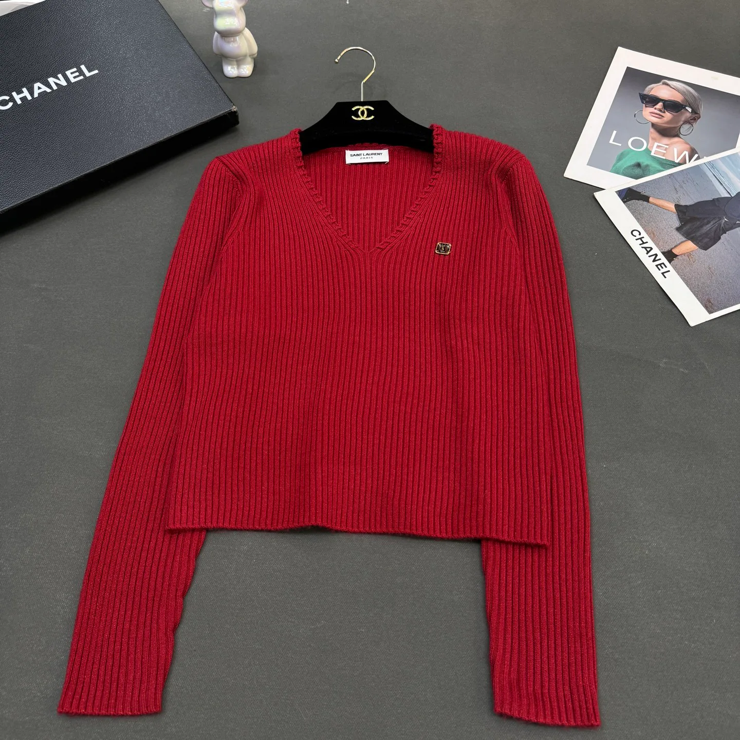 Джемперы И Свитеры Женские Saint Laurent 17954269