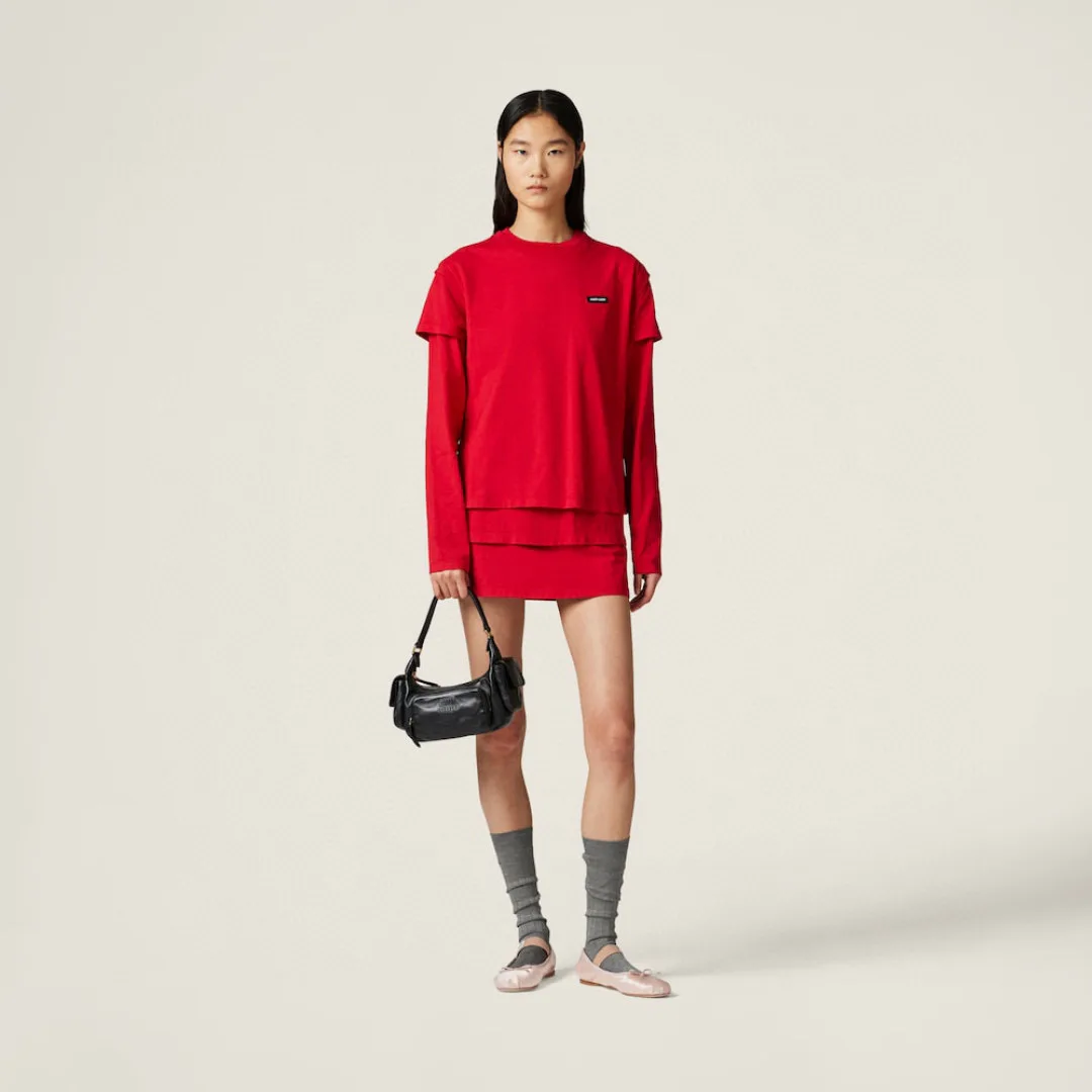 Лонгсливы Женские Miu Miu 3554