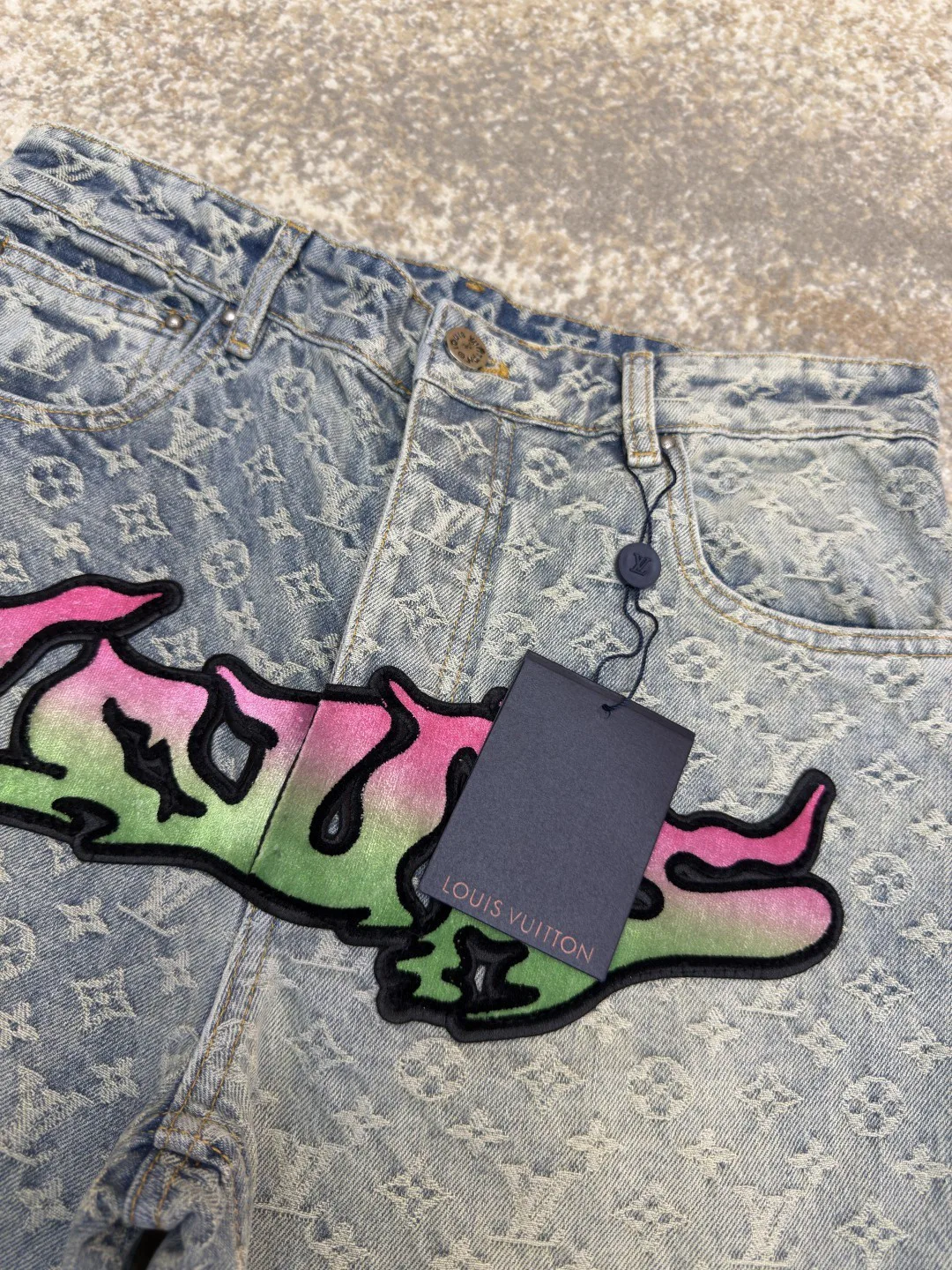 Джинсы Мужские Louis Vuitton 8973457