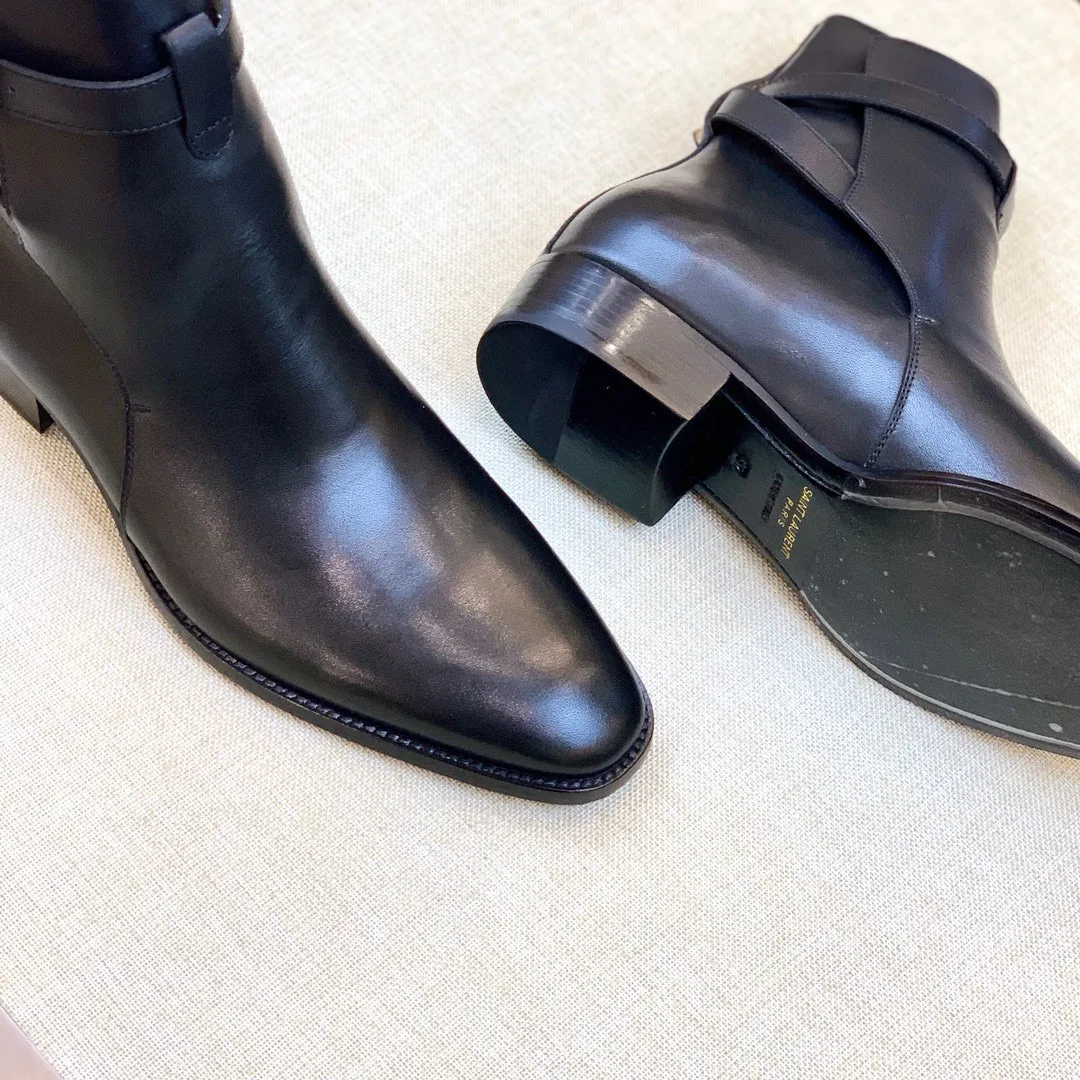 Ботинки Мужские Saint Laurent 351710