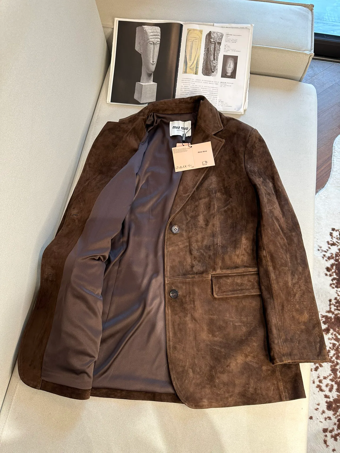 Кожаные Куртки И Дублёнки Женские Miu Miu 11475