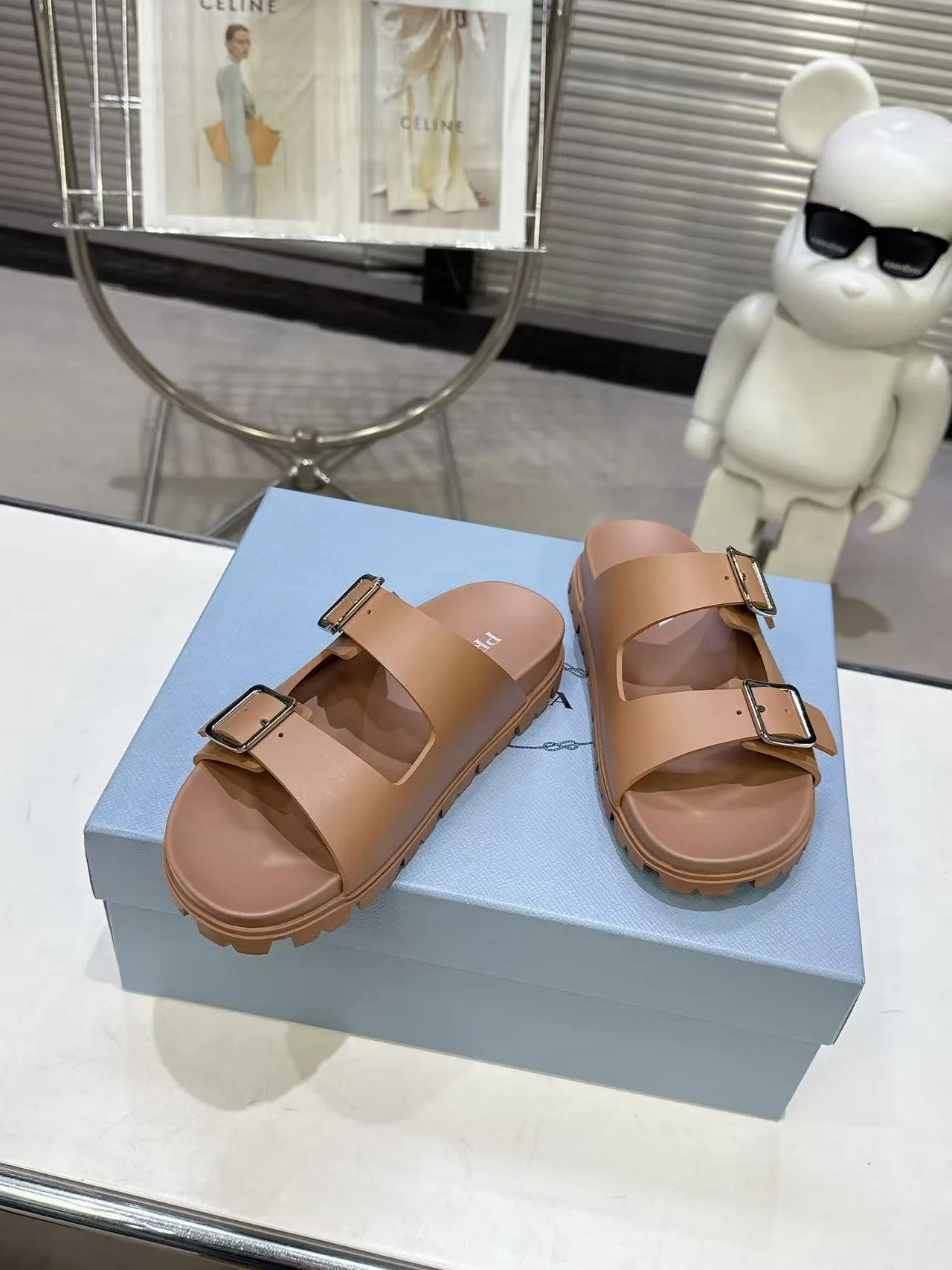 Шлепанцы Женские Prada 10270245