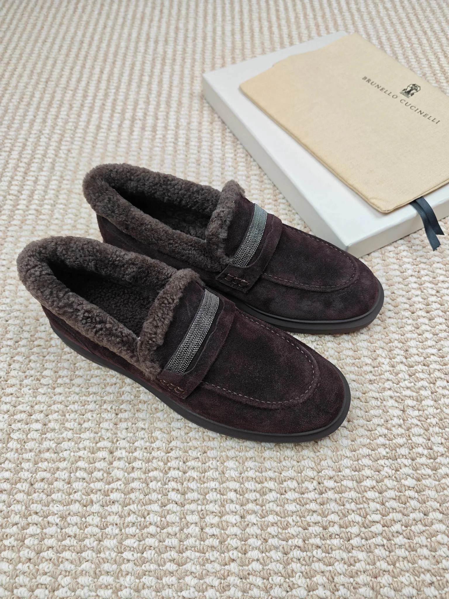 Мокасины Мужские Brunello Cucinelli 1466302