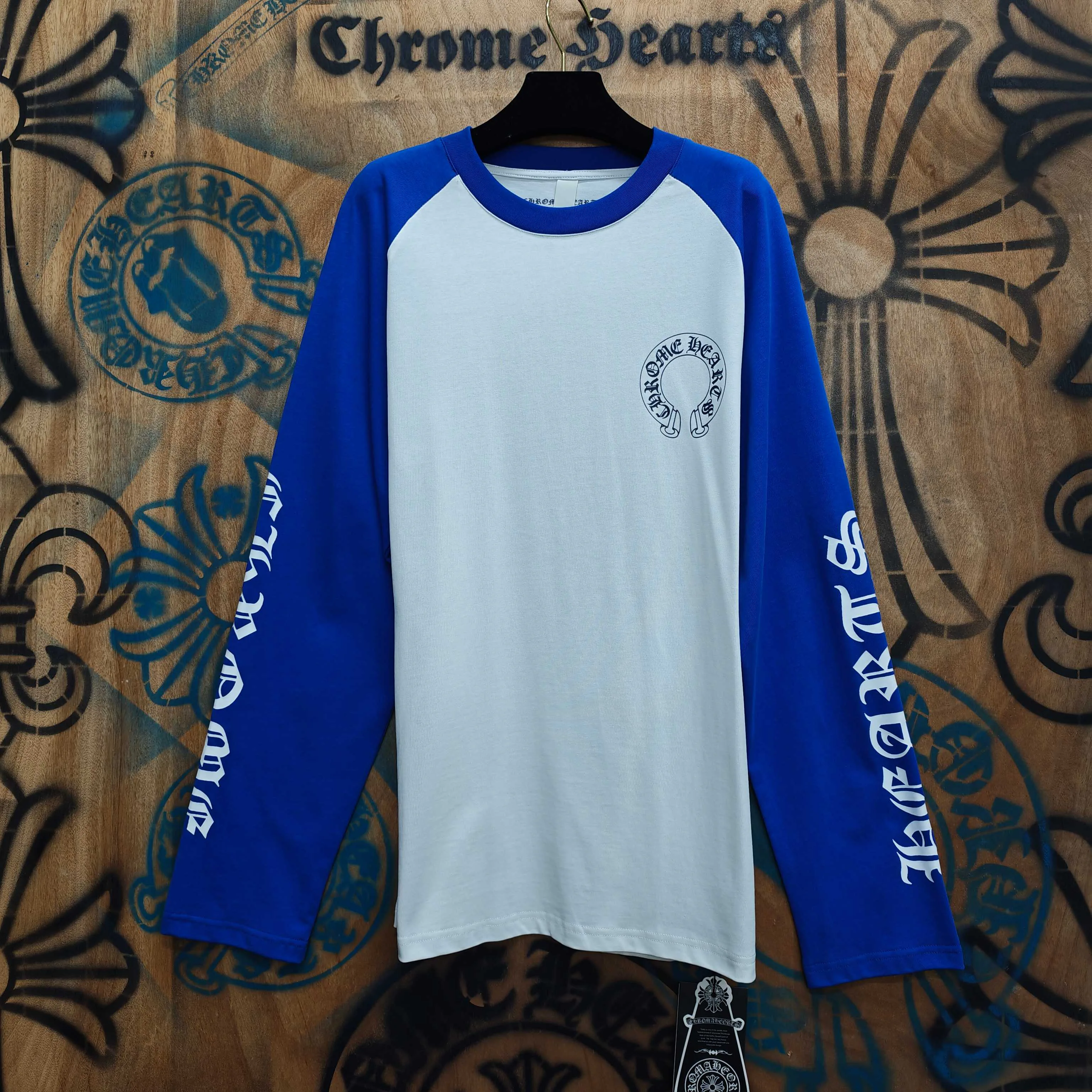 Лонгсливы Мужские Chrome Hearts 11808802