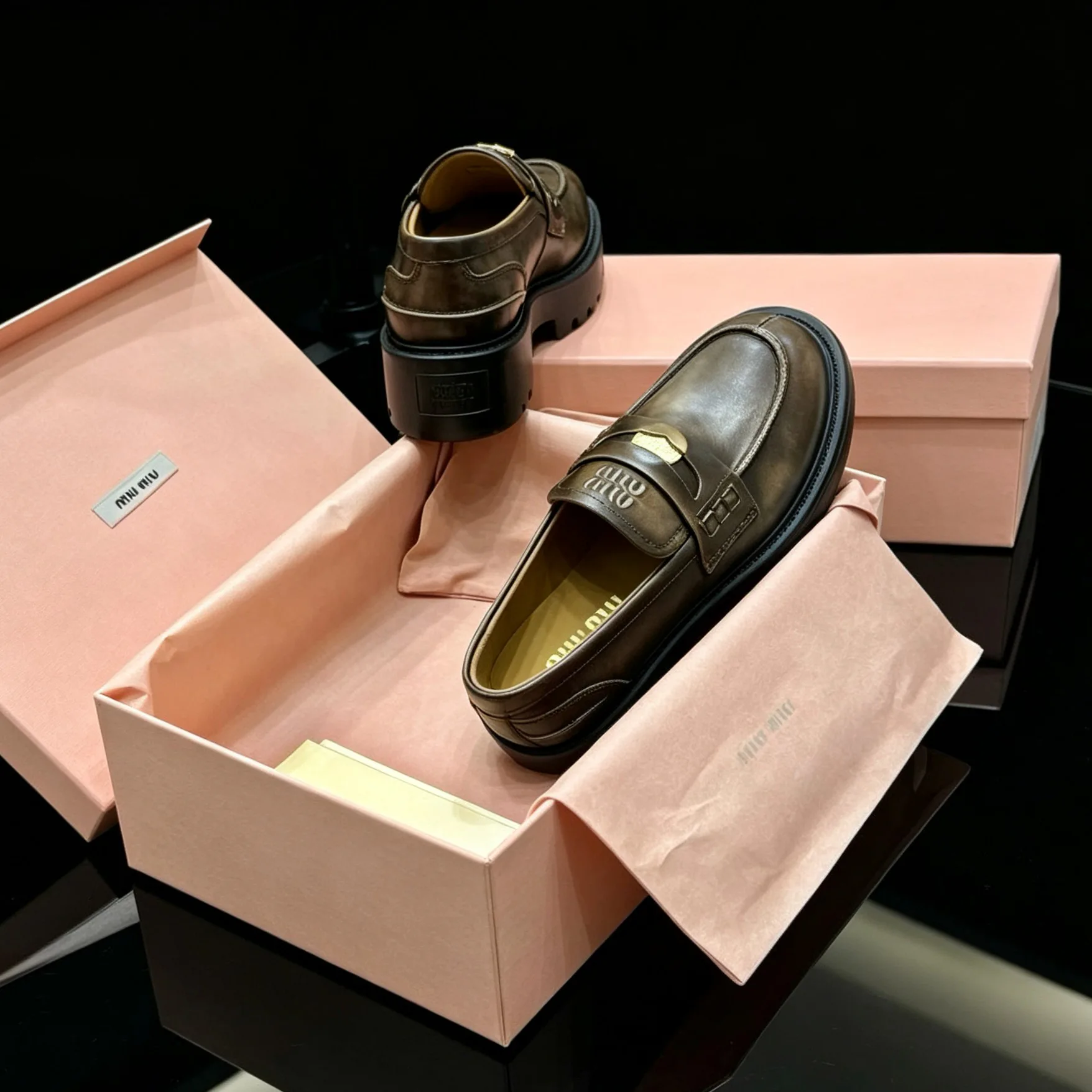 Лоферы И Мокасины Женские Miu Miu 18703356
