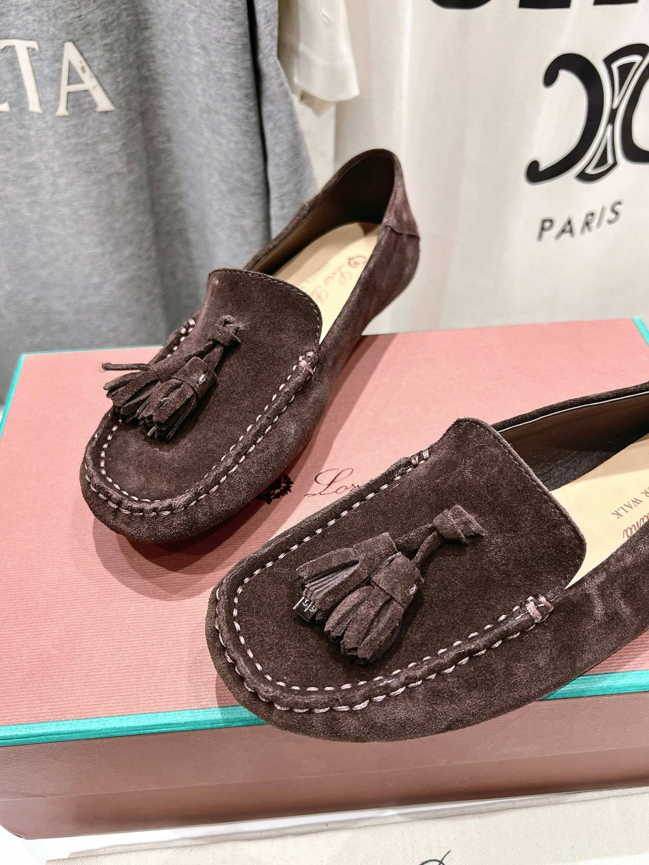 Лоферы И Мокасины Женские Loro Piana 4875