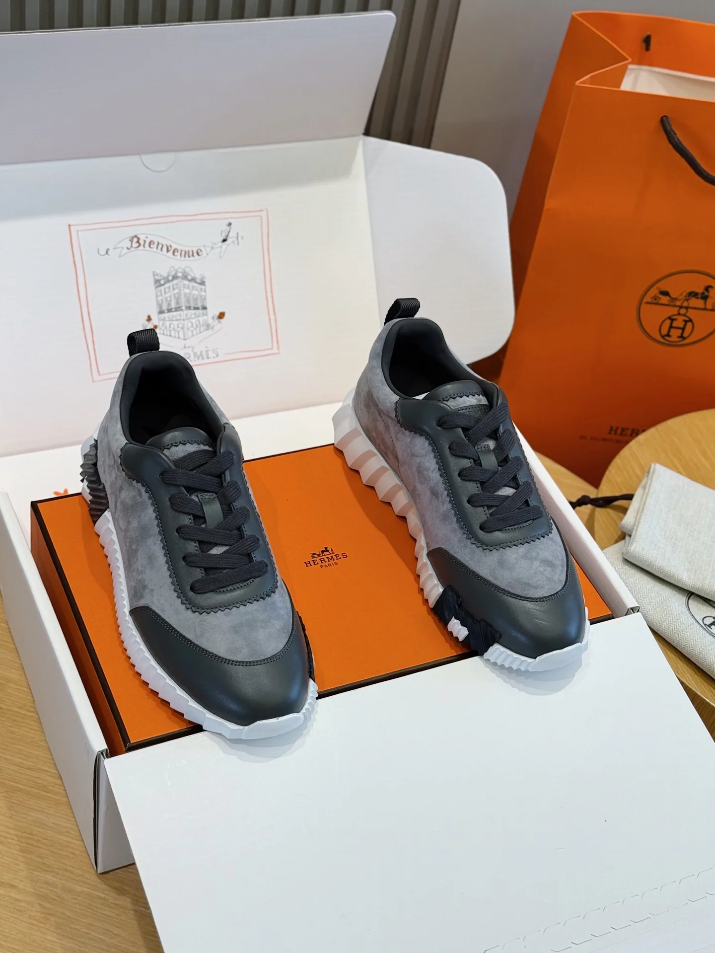 Кроссовки Мужские Hermes 13132142