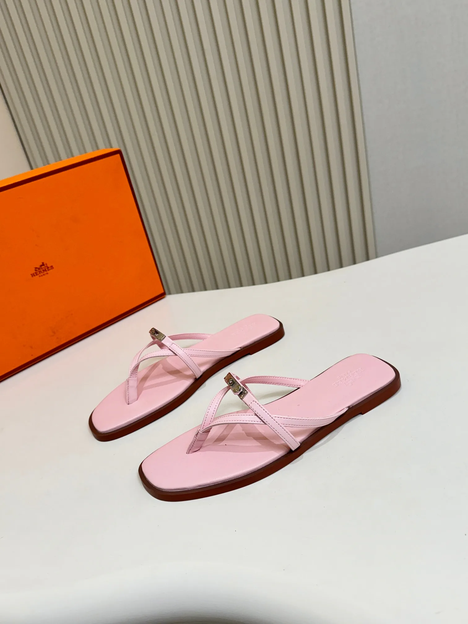 Шлепанцы Женские Hermes 1855975