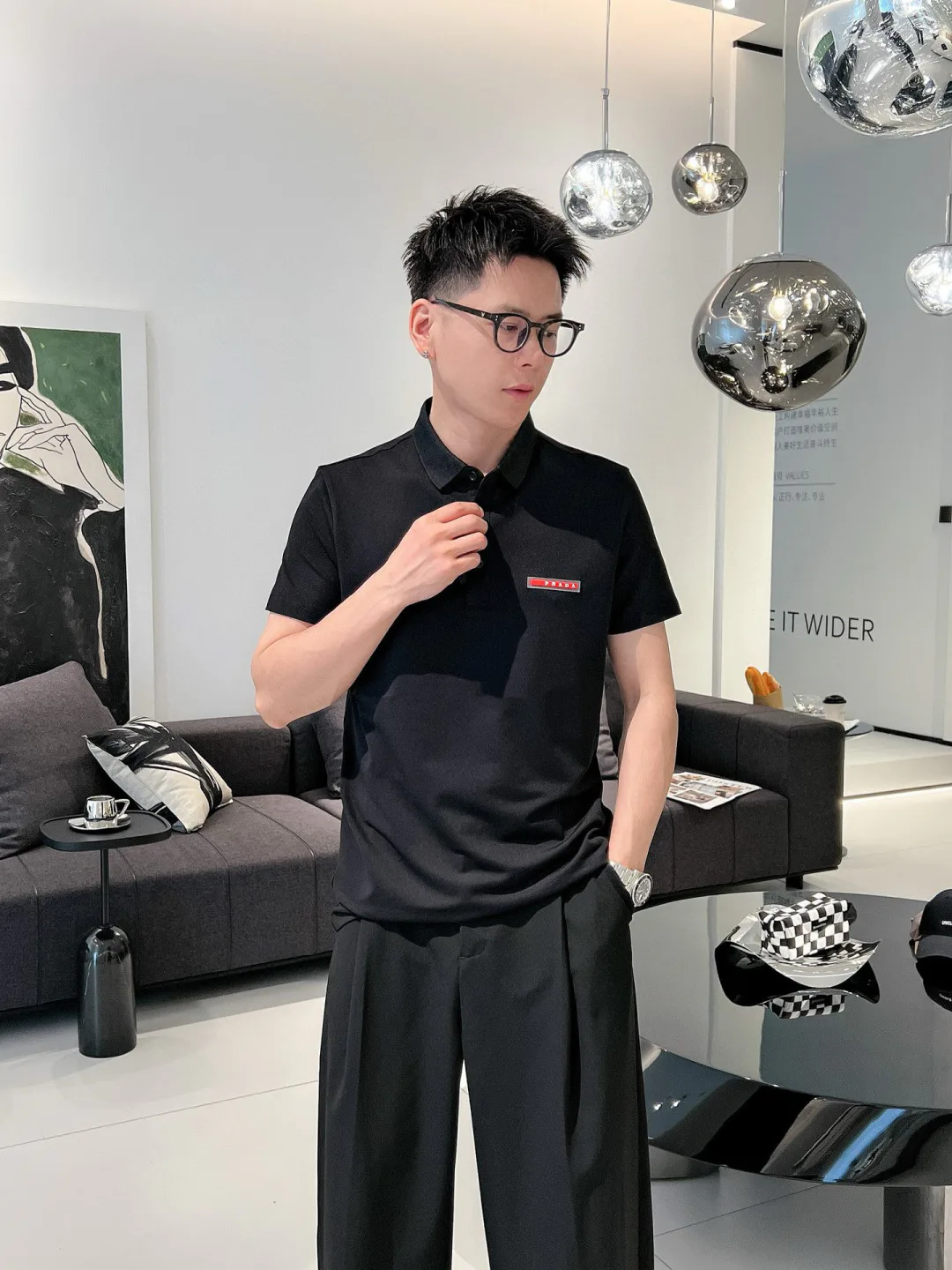 Рубашки Мужские Prada 17348993