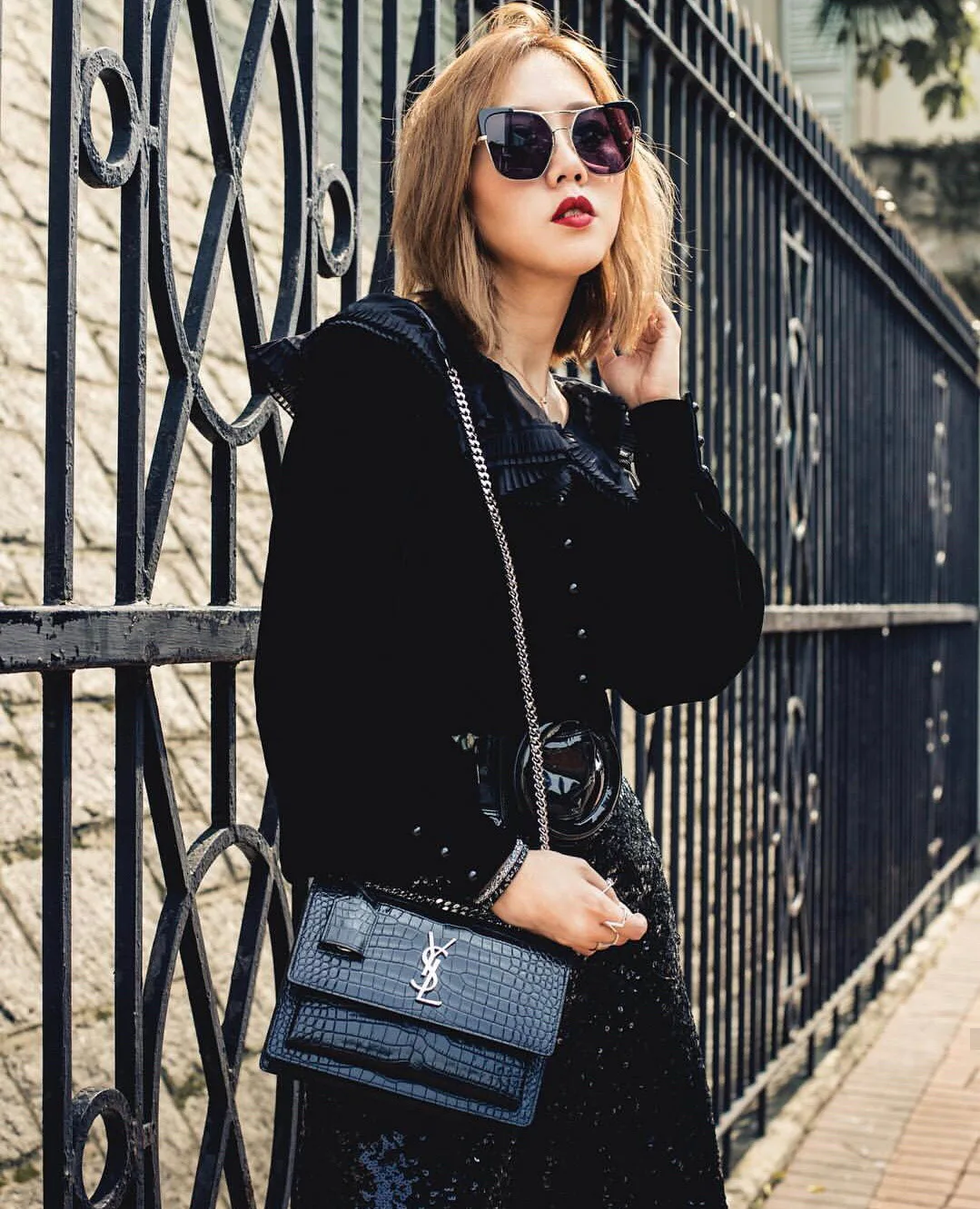 Сумки На Ремне Женские Saint Laurent 35673