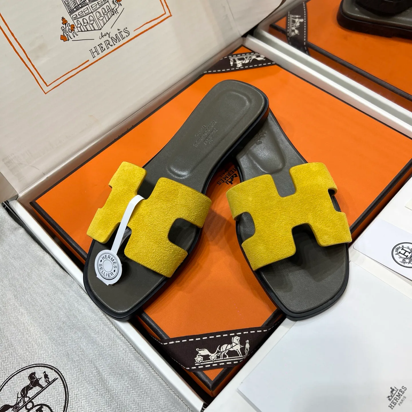 Шлепанцы Женские Hermes 70299