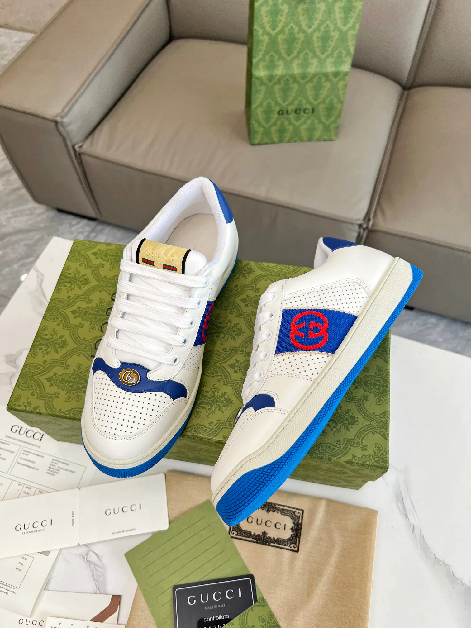 Кроссовки Мужские Gucci 421887