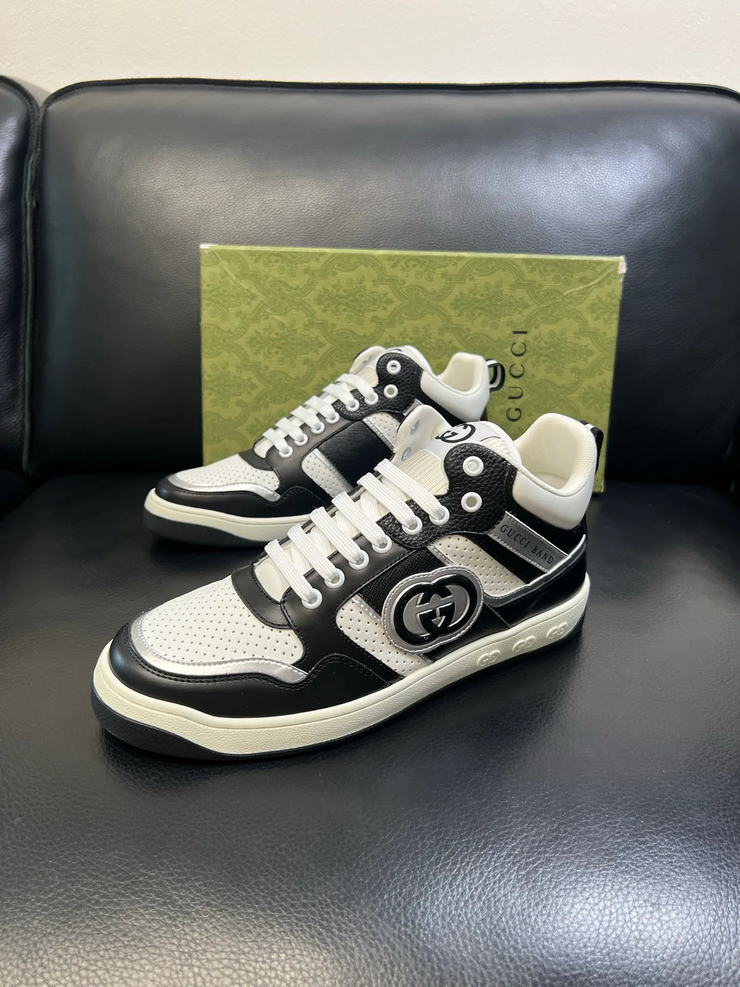 Кроссовки Мужские Gucci 163104