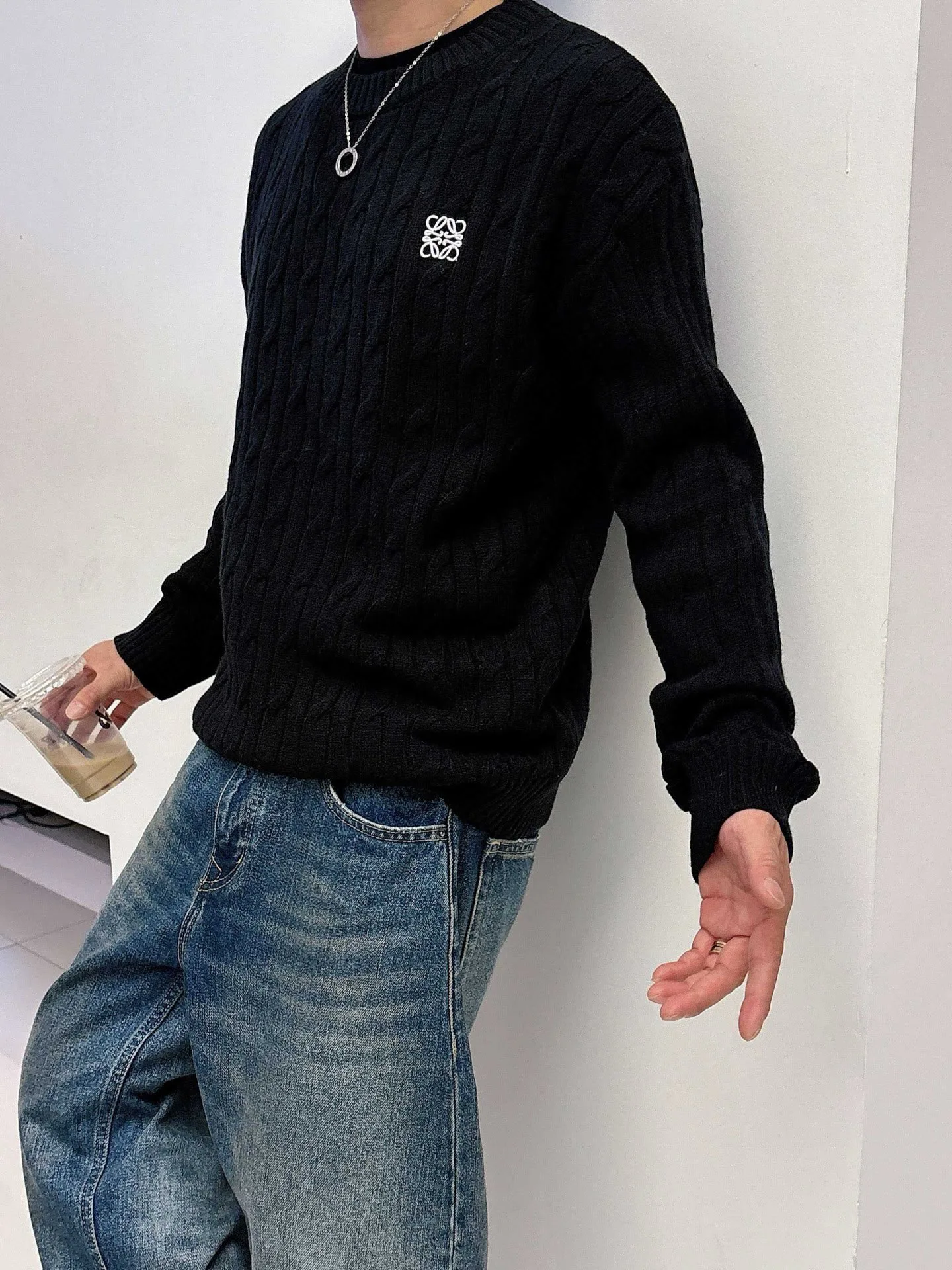 Джемперы И Свитеры Мужские Loewe 4861984