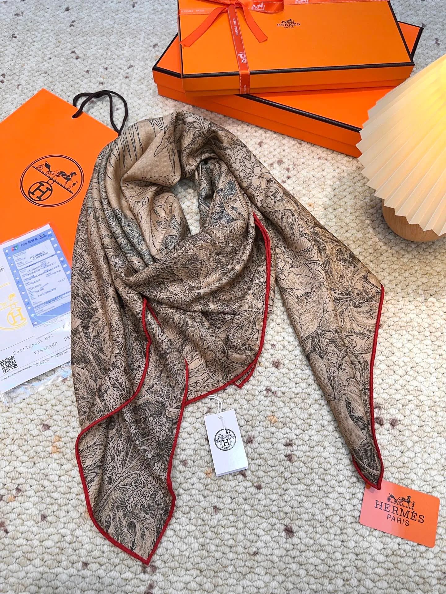 Шарфы Hermes 62278