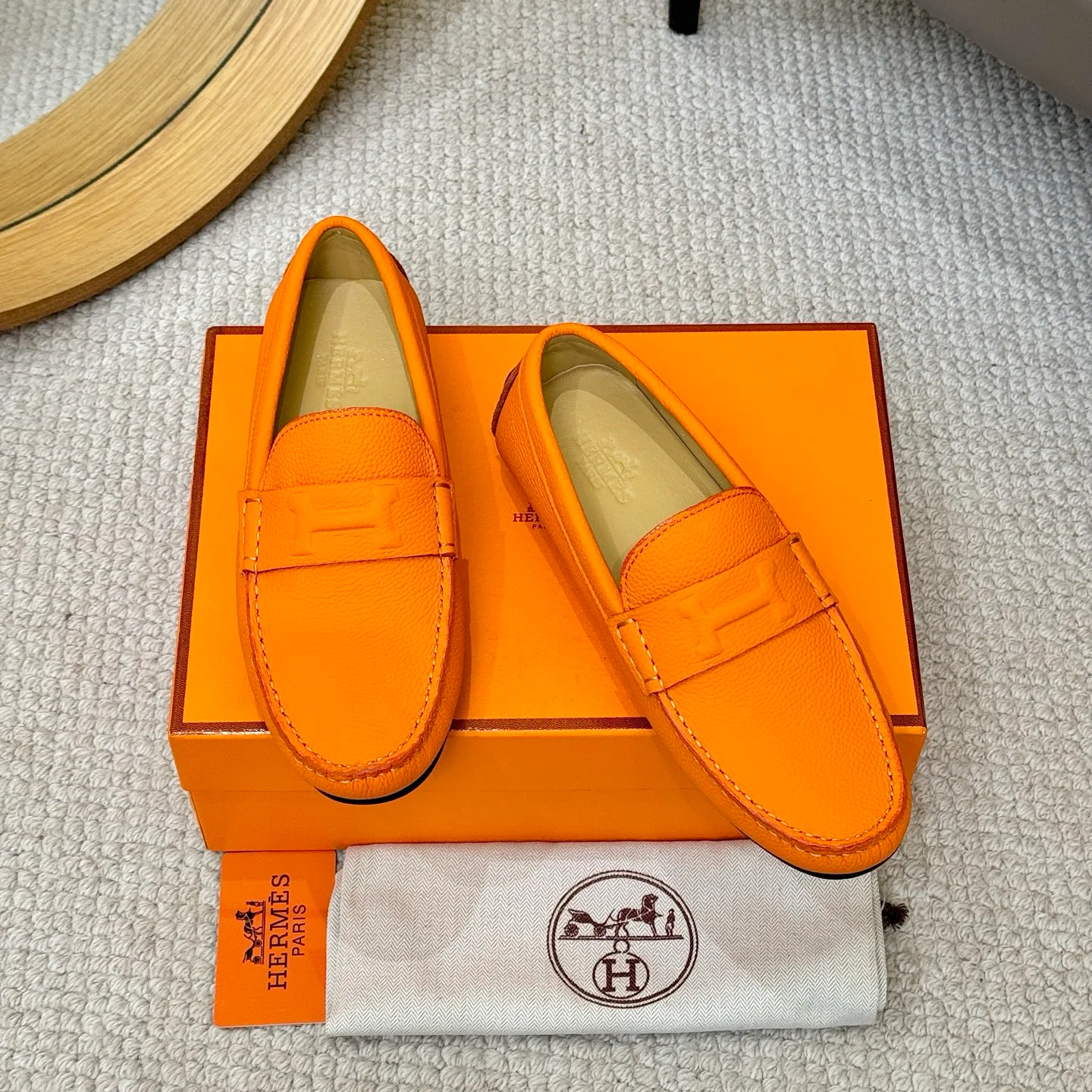 Мокасины Мужские Hermes 161032