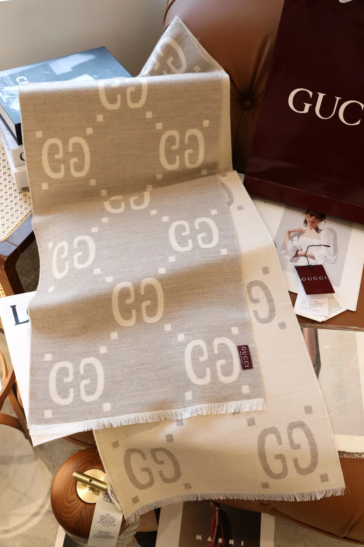 Шарфы Gucci 473287