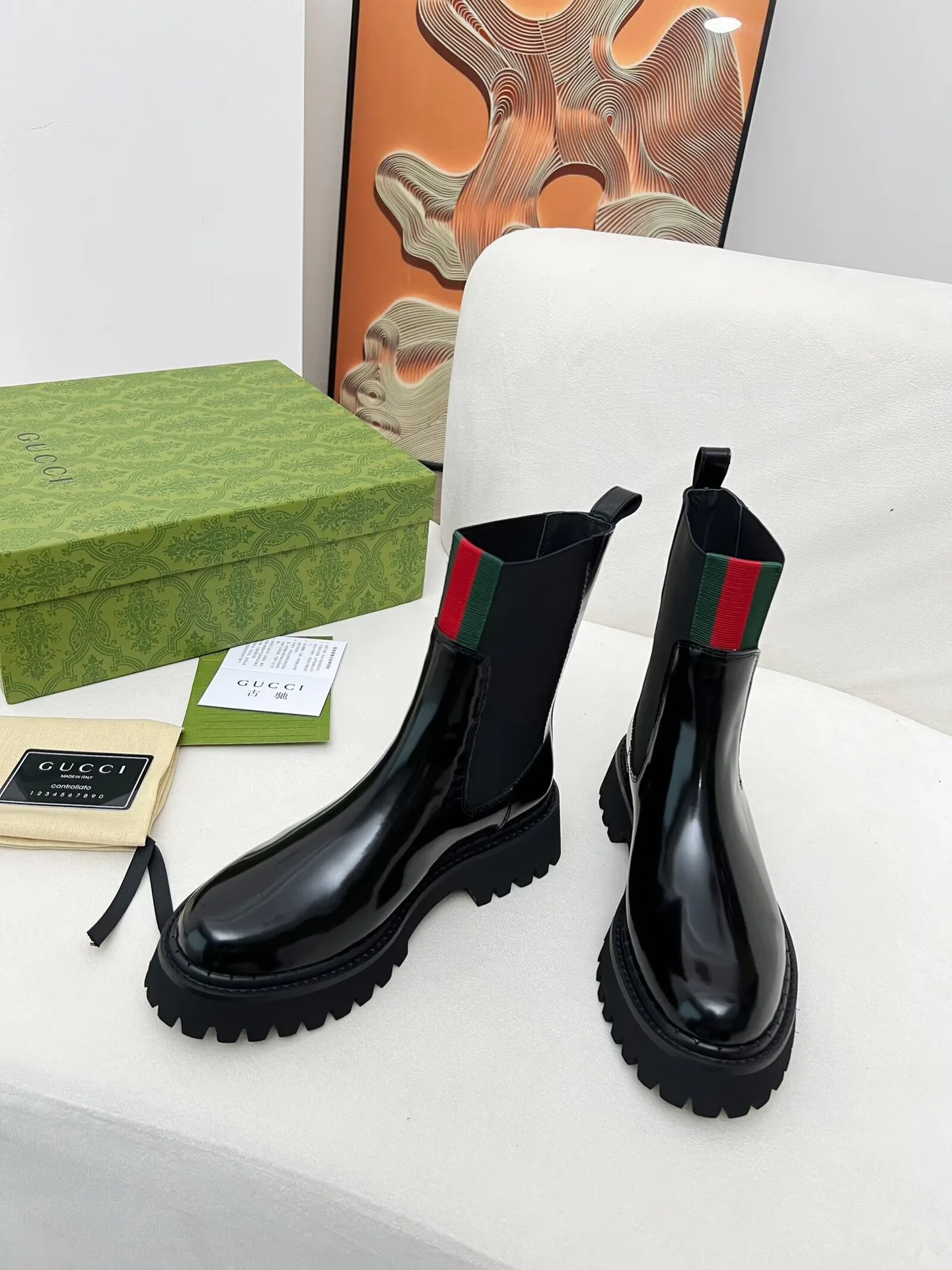 Ботинки Женские Gucci 5350890