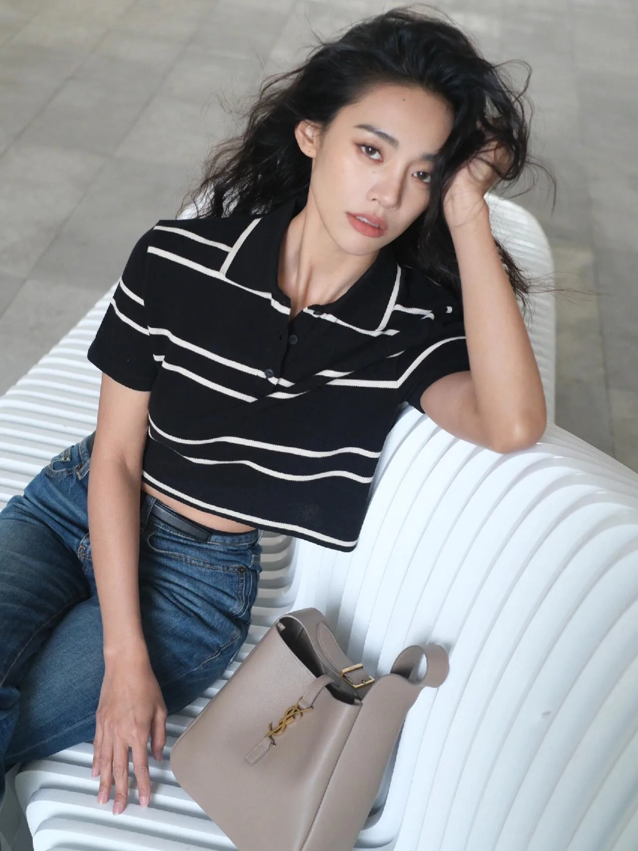 Футболки Женские Saint Laurent 35207