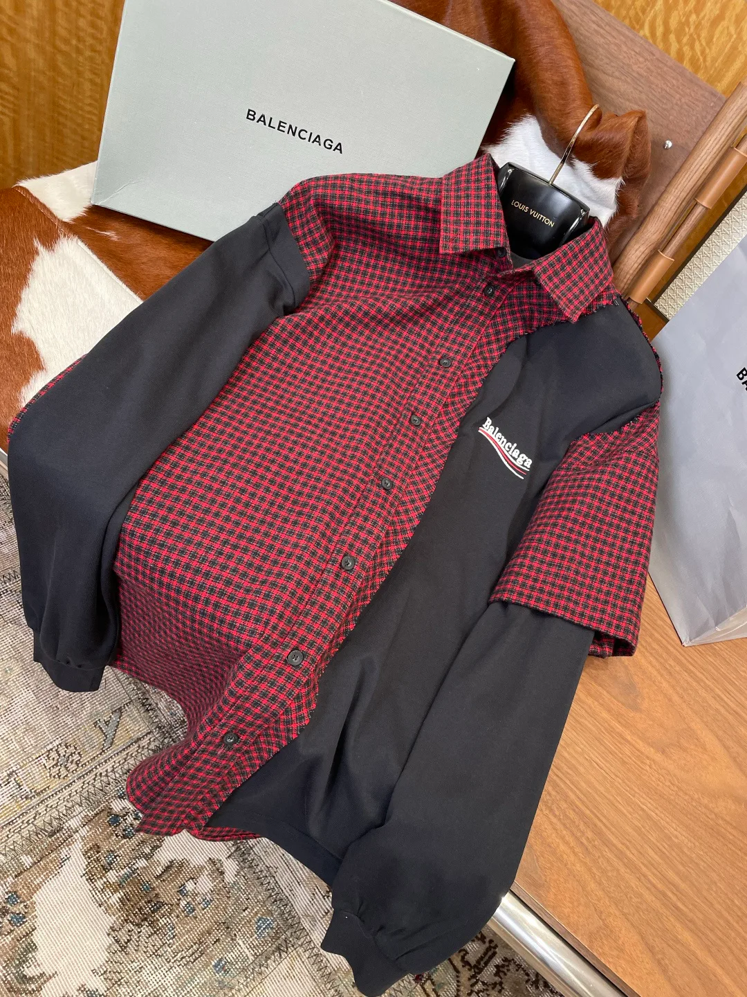Рубашки Мужские Balenciaga 10088628