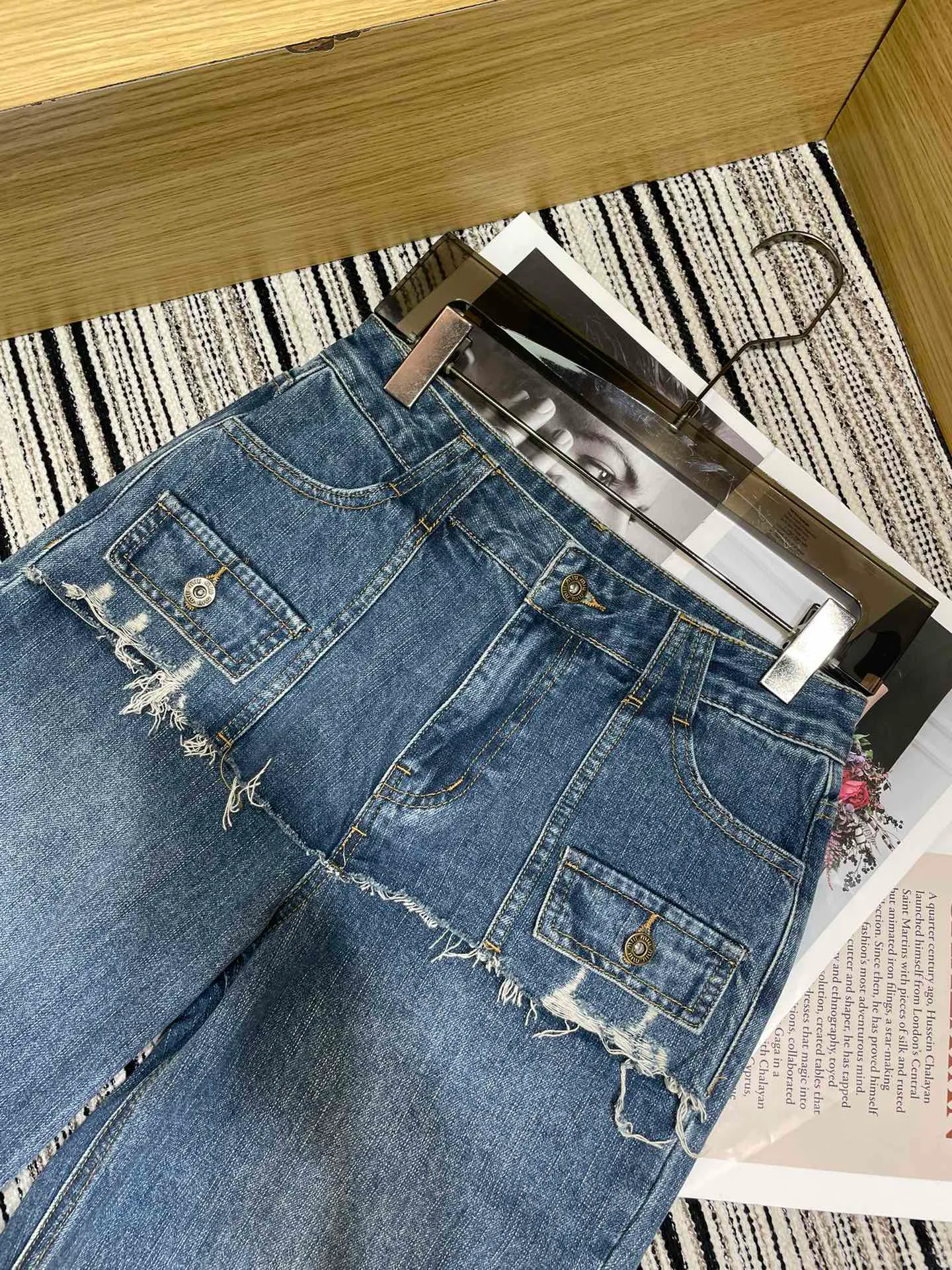 Джинсы Женские Miu Miu 18735089