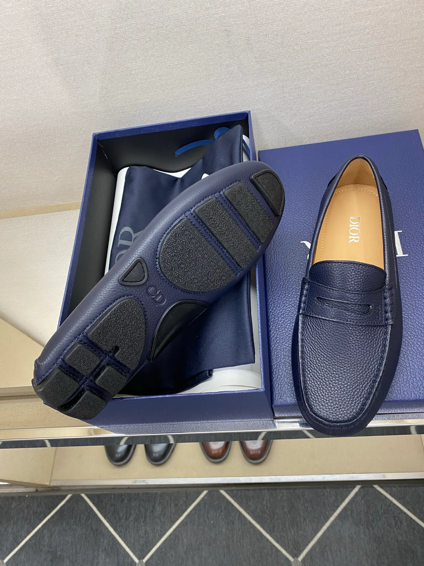 Мокасины Мужские Christian Dior 11607127