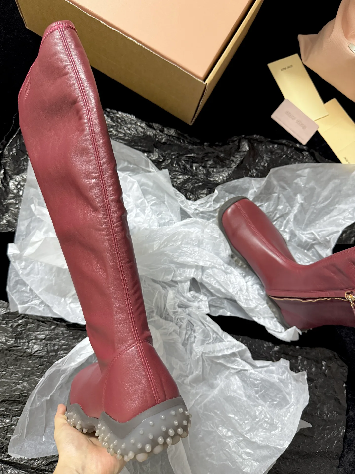 Сапоги Женские Miu Miu 17774643