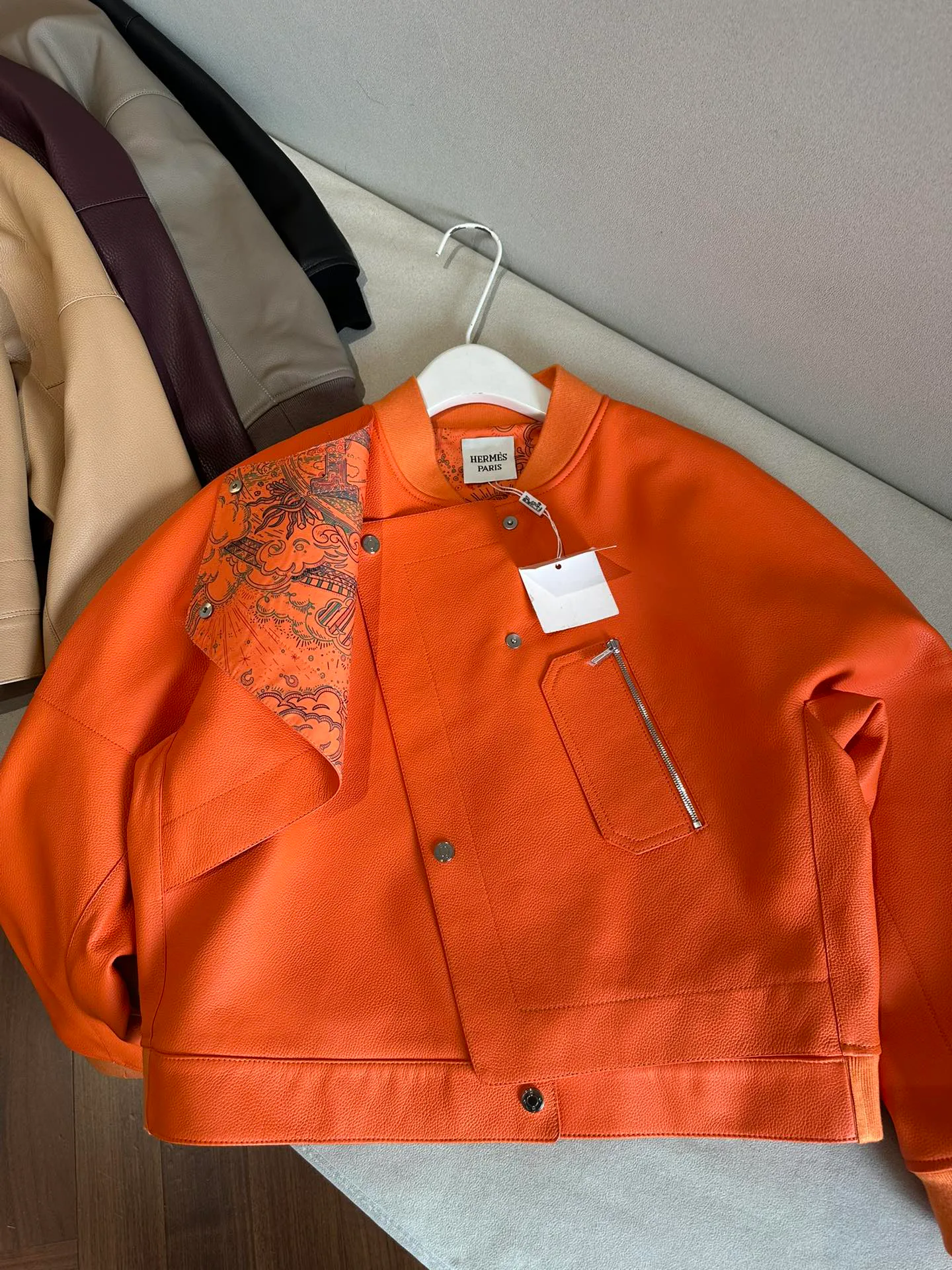 Кожаные Куртки И Дублёнки Женские Hermes 10062750