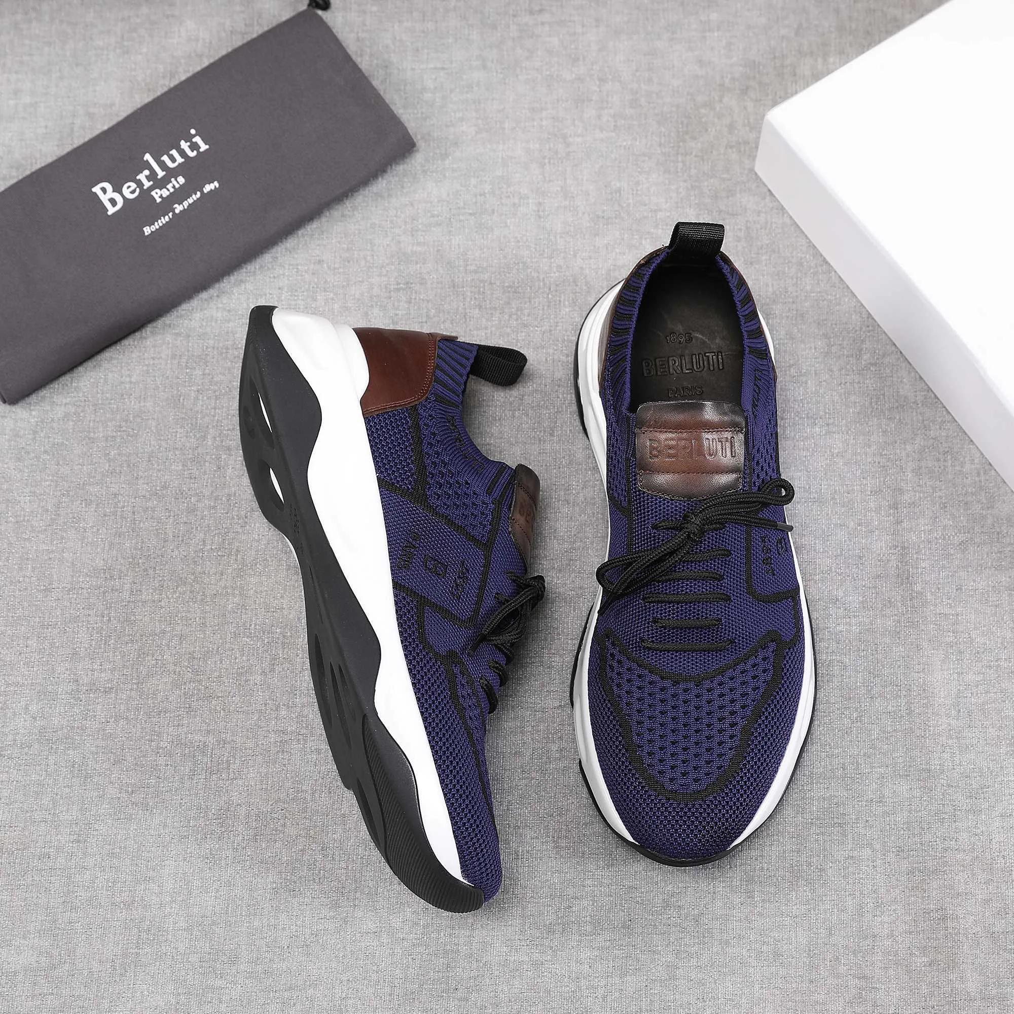 Кроссовки Мужские Berluti 1809704