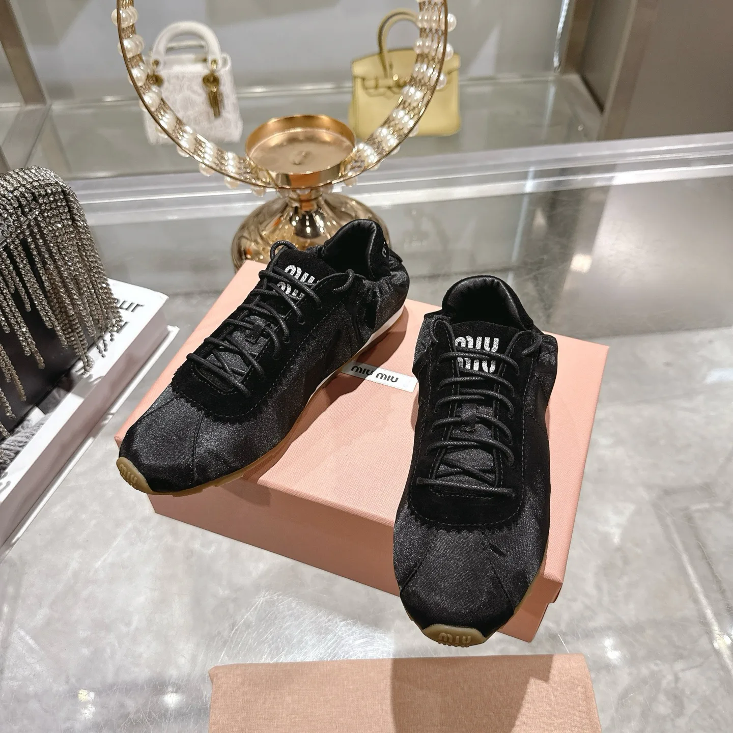 Кроссовки Женские Miu Miu 397932