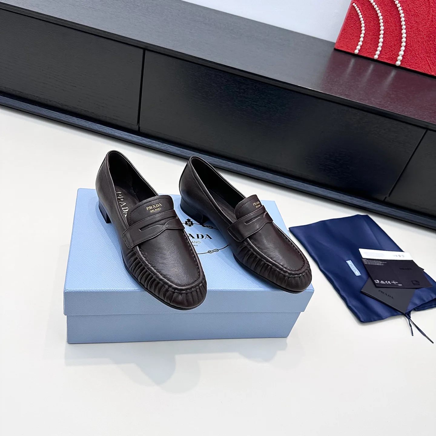 Лоферы И Мокасины Женские Prada 1654509