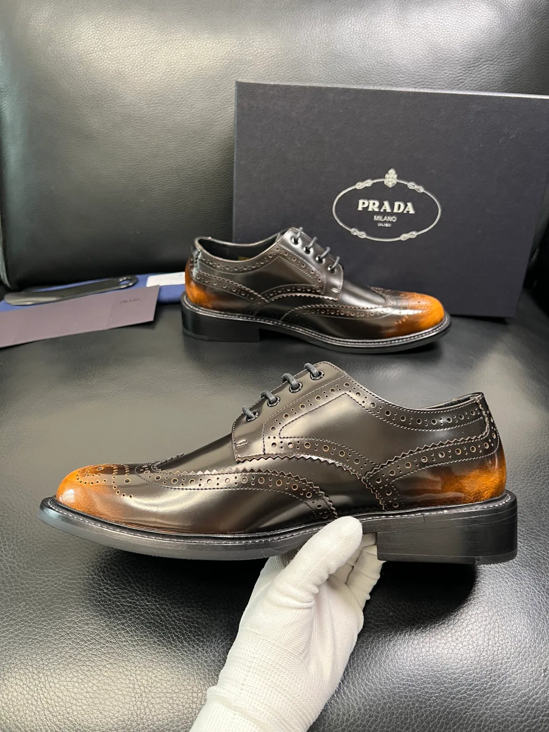 Лоферы И Туфли Мужские Prada 4935209
