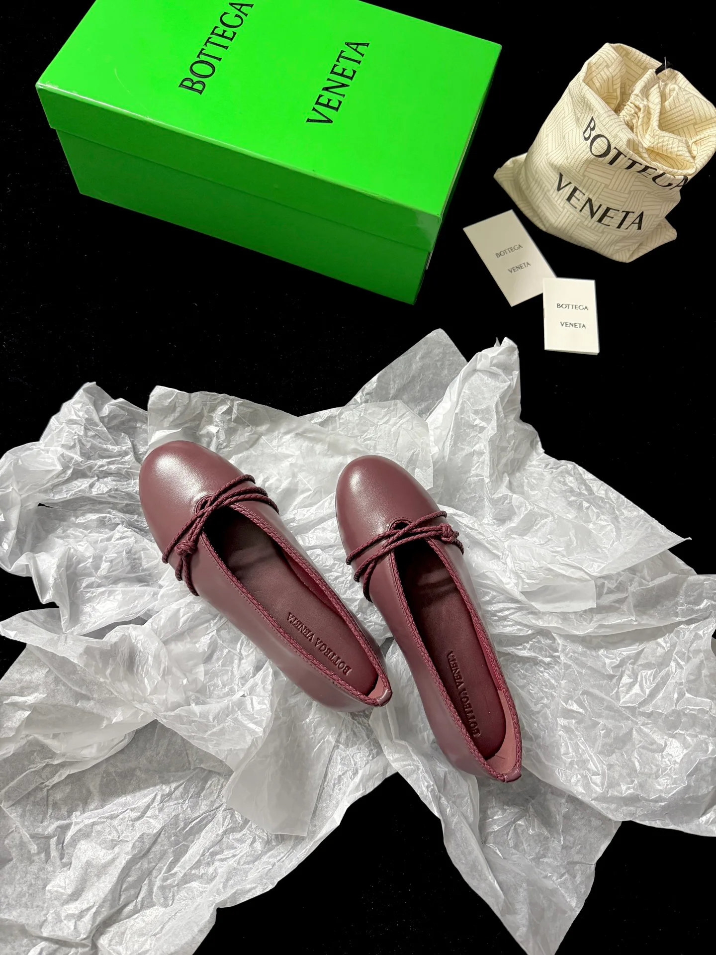 Балетки Женские Bottega Veneta 1587431