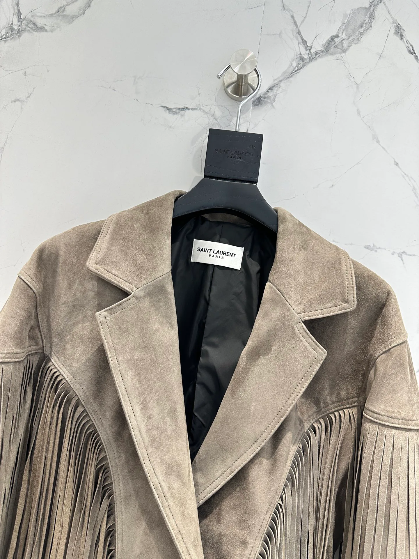 Кожаные Куртки И Дублёнки Женские Saint Laurent 12957018