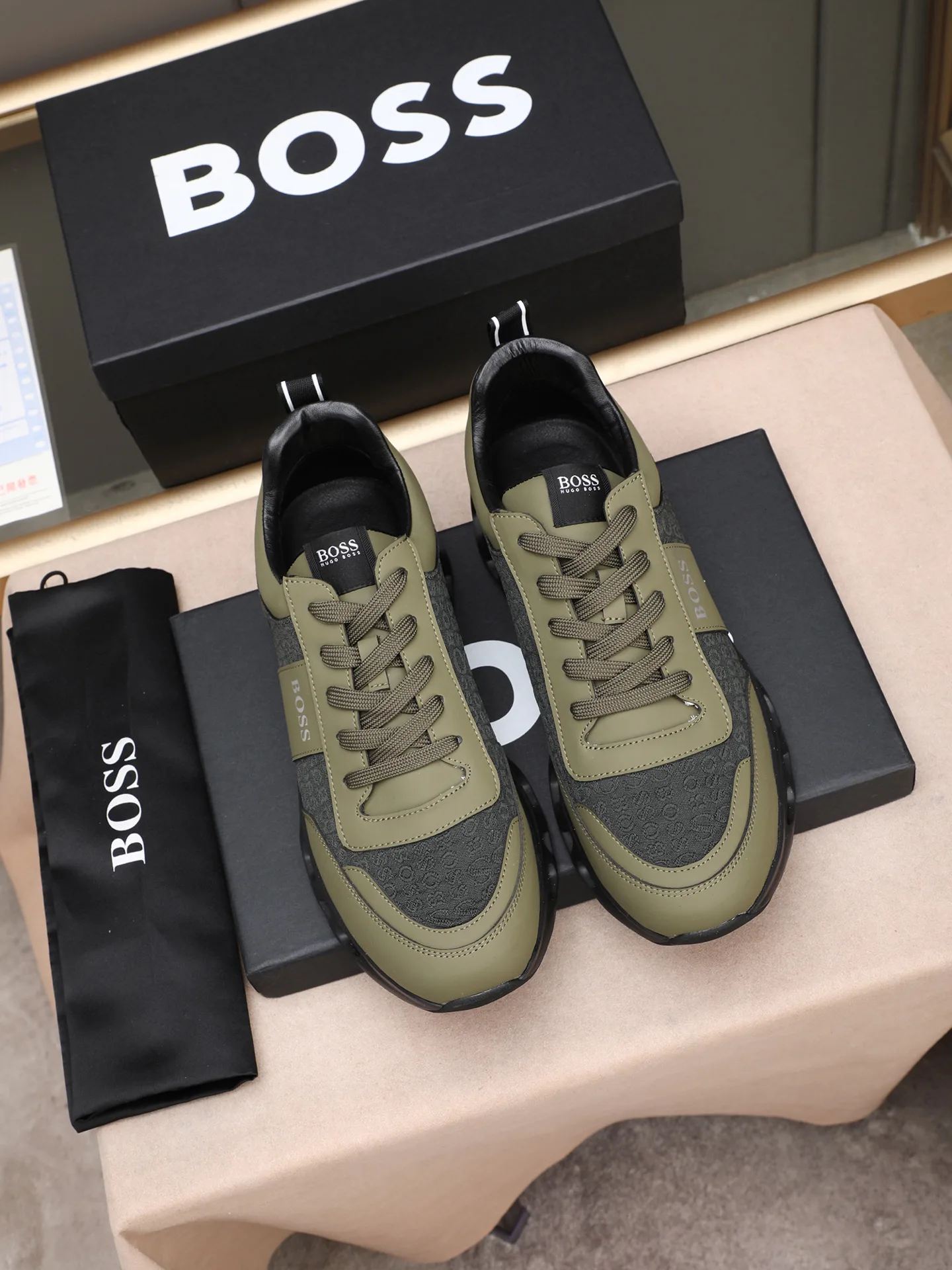 Кроссовки Мужские Hugo Boss 77432