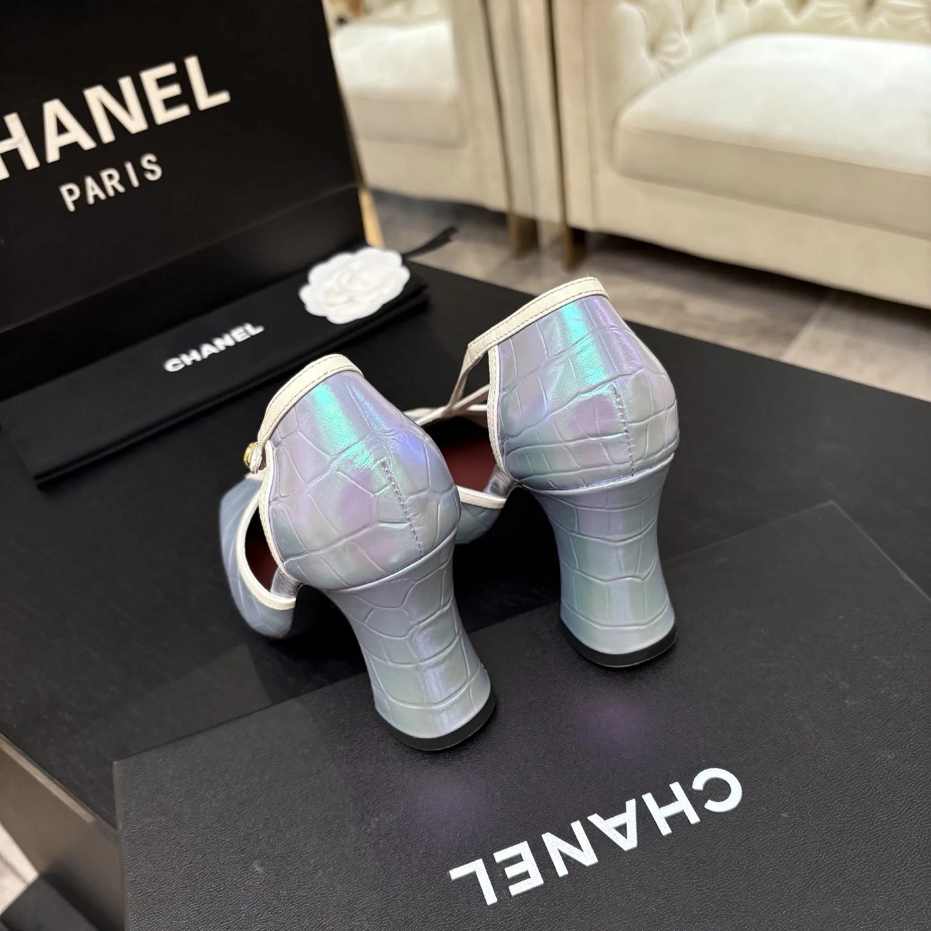 Босоножки Женские Chanel 19339296