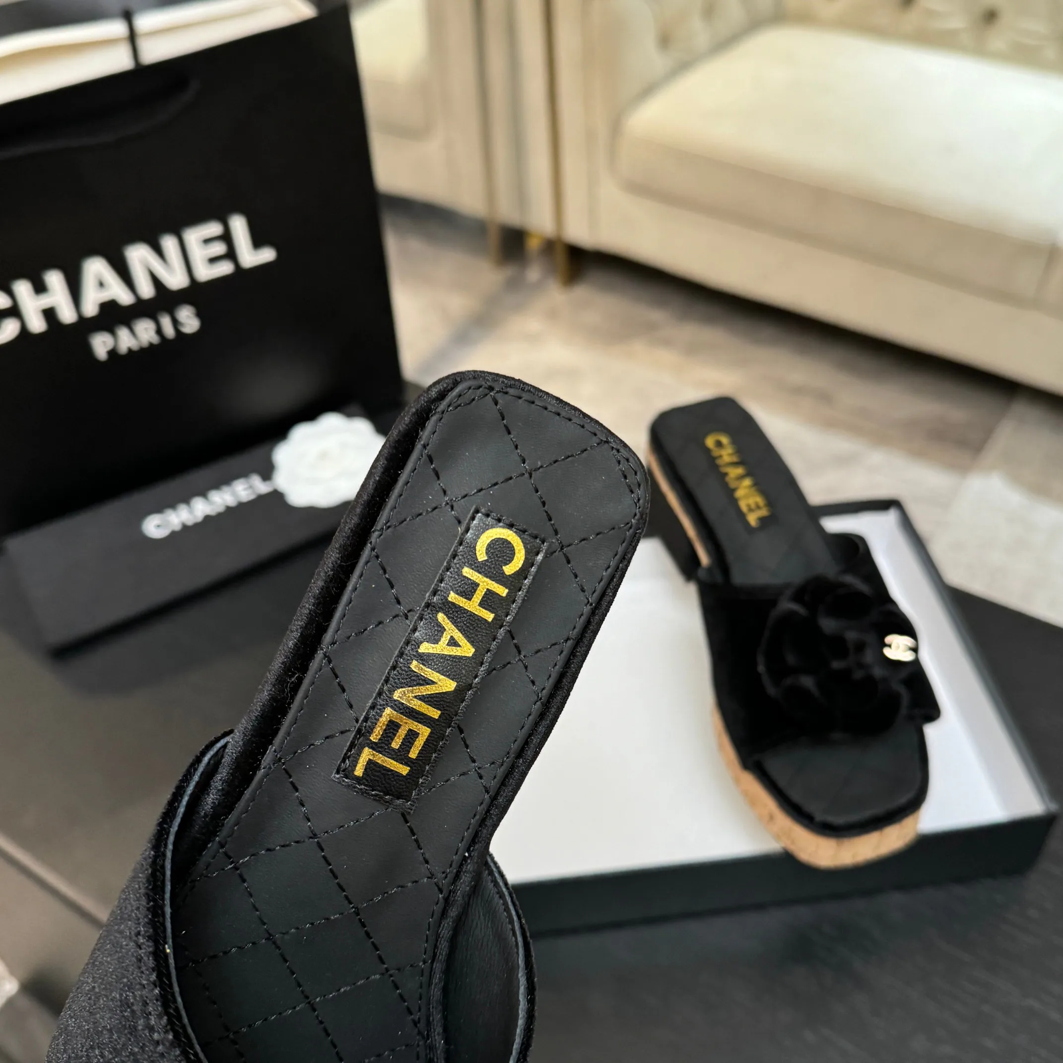 Босоножки Женские Chanel 808332